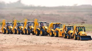 Jcb 5cx washing in river  tractor trolley videos  jcb 3dx  jcb cartoon video  gadi [upl. by Hutson]