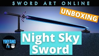 Night Sky Sword PROPLICA Sword Art Online UNBOXING  YINYANGTK [upl. by Beaver]