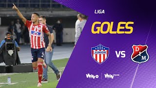 Junior vs Medellín 42  Liga BetPlay Dimayor 2022II  Fecha 7 [upl. by Nomsed365]