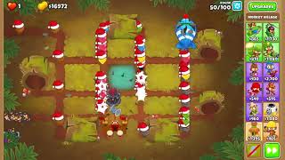 BTD6  Logs Chimps  2 Megapops Achievement [upl. by Benildis]