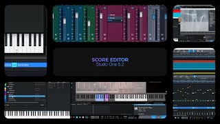 Studio One 52 Score Editor [upl. by Assehc]