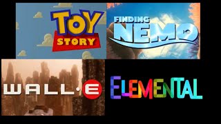 Every Pixar title cards 19952023 [upl. by Dorn]