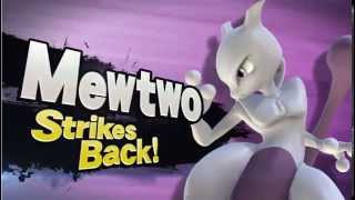 Mewtwo Strikes Back  Mewtwo Smash Bros Wii U Trailer [upl. by Jelle]