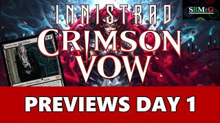 Innistrad Crimson Vow Previews Day 1 Olivia Thalia Sorin New Mechanics and Way More Mtg [upl. by Rusell]