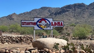 Lost Dutchman Mining Association Stanton Camp Tour  ARIZONA GOLD Camp [upl. by Eceertal504]