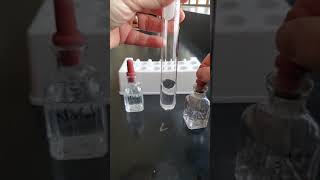 Sodium chloride and silver nitrate [upl. by Ban]