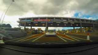 Timelapse from Liverpool to Greasby in 24 seconds via Kingsway Mersey Tunnel [upl. by Nemraciram]