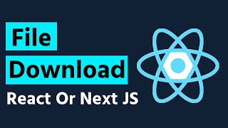 Make File Download System In React JS or Next JS  Download from local  JsPdf [upl. by Rapsac]