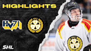 HIGHLIGHTS  HV71  Brynäs  SHL [upl. by Enehpets]