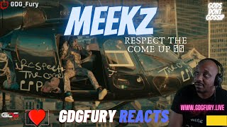 AMERICAN Reacts to MEEKZ  RESPECT THE COME UP 🚁📈 [upl. by Aieken]