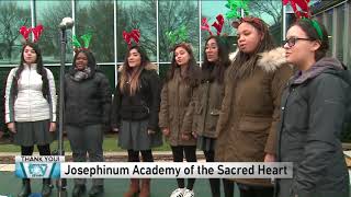 Sarah Josephinum Academy at WGN Toy Drive 2019 [upl. by Fredelia]