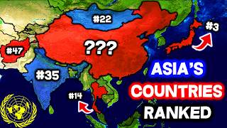 All 48 Countries in ASIA Ranked WORST to BEST [upl. by Htrowslle]