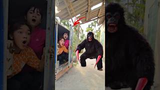 The Gorilla Monster Attacks 2 Couples [upl. by Marin]