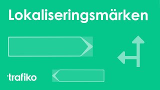 Vägmärken Lokaliseringsmärken Orienteringstavlor amp Vägvisare [upl. by Lierbag]