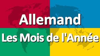 Apprendre lallemand partie 2  Les Mois de lAnnée [upl. by Dunc]