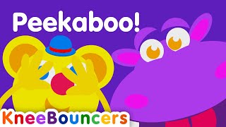 Peekaboo  Toddler Songs  Nursery Rhymes  KneeBouncers [upl. by Fulcher]