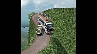 EURO TRUCK SIMULATOR 2 VIDEO GAME THE MOST DANGEROUS AND HIGH MOUNTAIN ROADS IN [upl. by Cadmann825]