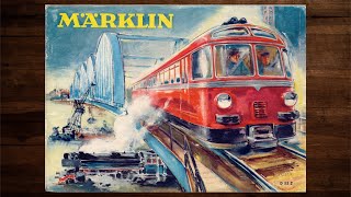 Märklin Katalog 1955 – Modellbahn Modelleisenbahn H0 [upl. by Enneiviv]