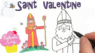 How To Draw Saint Valentine [upl. by Gnous]