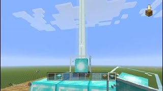 Minecraft How to make a beacon light [upl. by Ahsitruc]