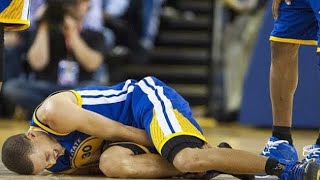 Steph Curry Every Injury In Career Rare Compilation [upl. by Serg175]