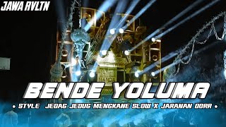 Dj Bende Yoluma • Style Jedag Jedug Mengkane Selow X Jaranan Dorr [upl. by Coco]