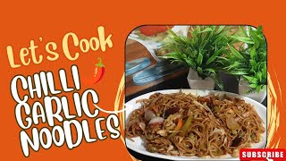 Chilli Garlic Noodles RecipeSpicy Veg NoodlesRestaurant Style trending chinesefood food noodle [upl. by Witt974]