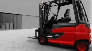 Linde E20E50 Series Electric Forklift Truck [upl. by Abbey]