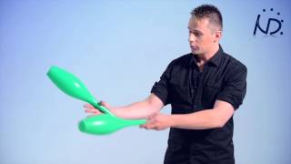 How To Juggle Clubs  Tutorial [upl. by Akilaz]