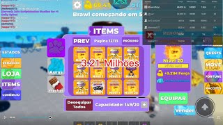 AJUDANDO INSCRITOS DO CANAL NO MEU SERVIDOR PT 2 ROBLOX MUSCLE LEGENDS robloxpets bugados pets [upl. by Adaminah548]