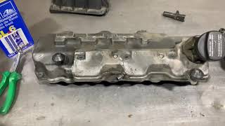 2000 Mercedes E320 Valve Cover Gasket Replacement [upl. by Brosine]