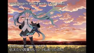 Hatsune Miku  Goodbye My Lechenaultia さよならレシェノルティア  Eng Subs [upl. by Nadia]