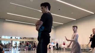 Gamzatti coda “La Bayadère” Ami Naito rehearsal 092023 [upl. by Verada]