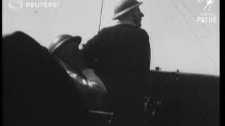 Malta convoy arrives in port 1942 [upl. by Harness]