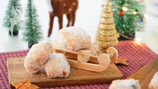 Stollenkonfekt Rezept  aromatisches Stollen Konfekt selber machen  Gebäckreihe 4  Kuchenfee [upl. by Amsirac316]