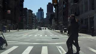 Canal StreetManhattan Bridge Manhattan New York eastbound [upl. by Robson]