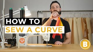 How To Sew A Curve [upl. by Eilis]