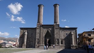 Çifte Minareli Medrese Hatuniye Medresesi  Erzurum 4K UHD [upl. by Nickolas]