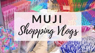 VISITING MUJI  MUJI Store Shopping Vlog [upl. by Hilton]