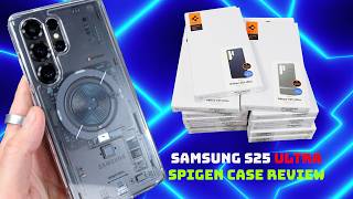 Samsung S25 Ultra Spigen Case Review  So MANY Goodies [upl. by Chrisse]