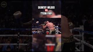 Deontay Wilder and Tyson Fury GO OFF in their first fight boxing [upl. by Faunie482]