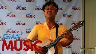 Nar Cabico performs selfpenned song Kapit Lang during his contract signing [upl. by Gerhardt]