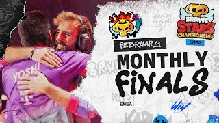 Brawl Stars Championship 2025  February Monthly Finals  EMEA [upl. by Skees500]