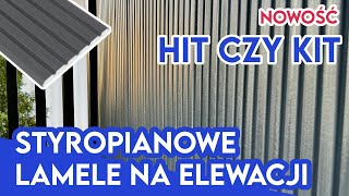 Remont elewacji  Styropianowe lamele elewacyjne  cz1 [upl. by Akli501]