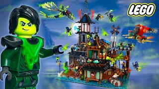 Ninjago City Gardens Review  LEGO Ninjago Legacy Set 71741 [upl. by Inail]