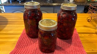 Canning Cherry Pie Filling [upl. by Yajiv]