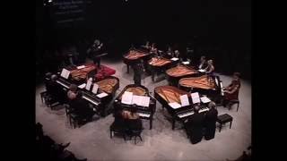 Gioachino Rossini  Carl Czerny  Semiramide Overture performed by Baynov Piano Ensemble [upl. by Aldarcie]