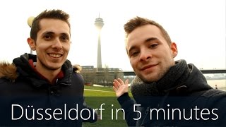 Düsseldorf in 5 minutes  Travel Guide  Mustsees for your city tour [upl. by Aihseit]