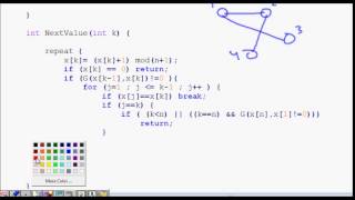 Hamiltonian Cycle Backtracking Algorithm  Code explained part 2 [upl. by Tterb]