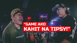 Tipsy D vs M Zhayt sa Ahon 15  FlipTop Callouts [upl. by Figone]